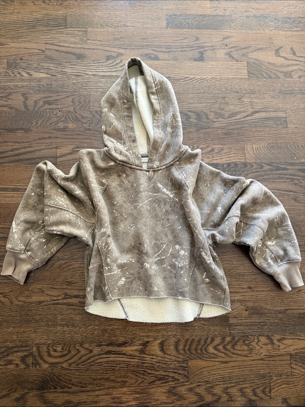 Arizona Camo Crop Hoodie